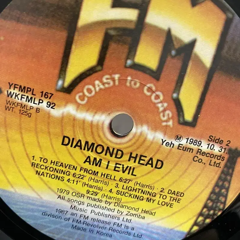 DIAMOND HEAD LP / AA2474