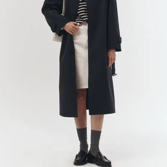 던스트 맥코트 WOOL MAC COAT CHARCOAL