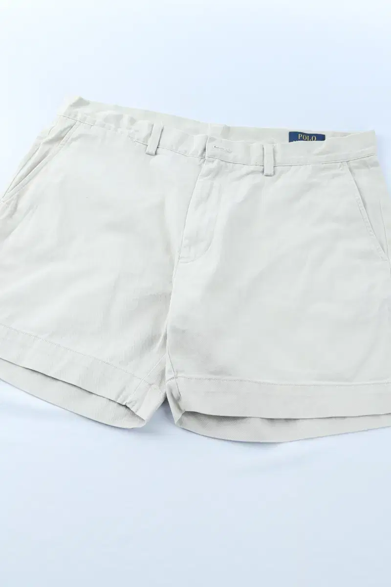 (XL) Polo Ralph Lauren Shorts Pants Beige Cotton Old School-1040