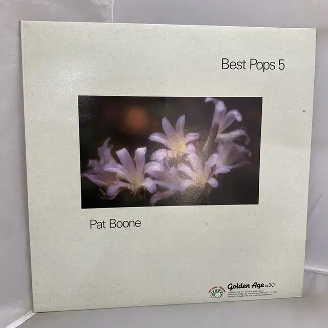 PAT BOONE BEST POPS 5집  LP / AA1052