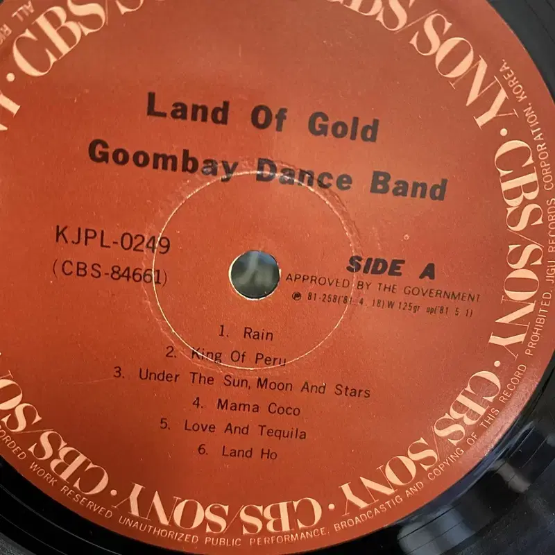 GOOMBAY DANCE BAND LP / AA1108