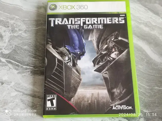 엑스박스 360용 트랜스포머 더 게임 팝니다 xbox360