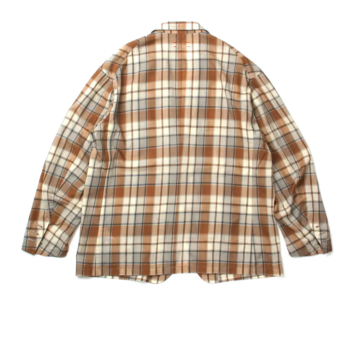 UNFIL - sheer wool oversized Jacket