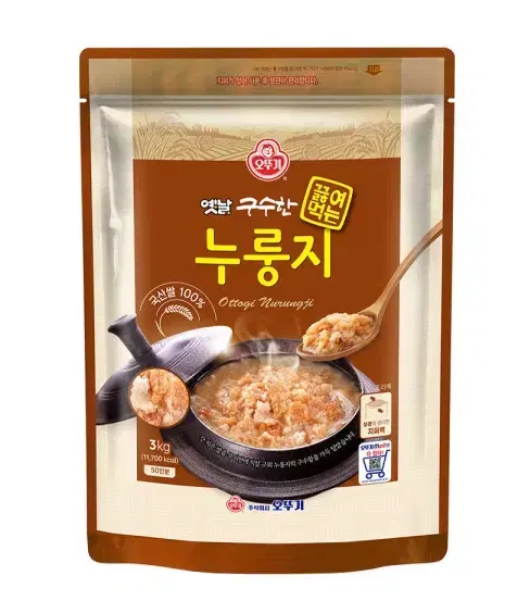 무료배송-오뚜기 국산 누룽지 3kg