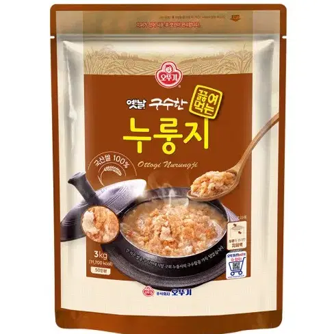 무료배송-오뚜기 국산 누룽지 3kg