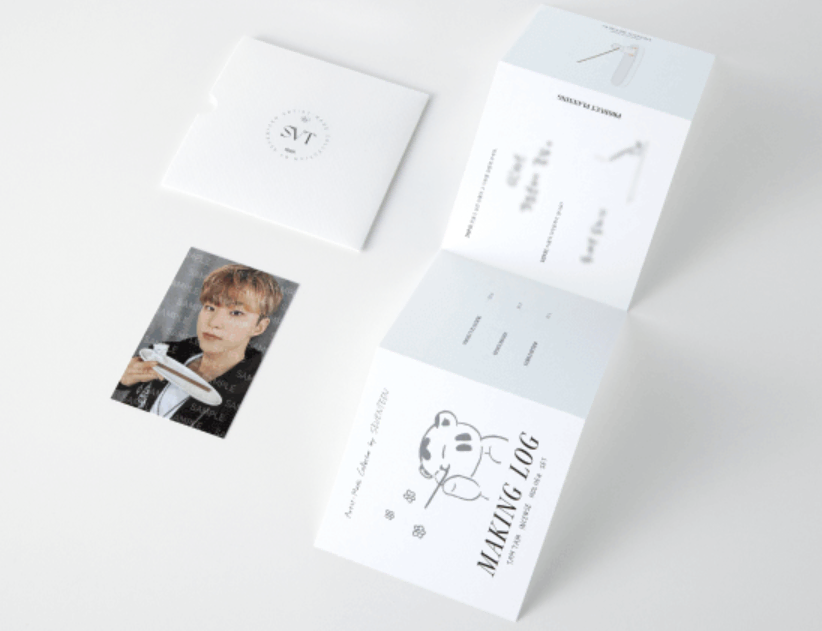 SEVENTEEN Artist Made hoshi License Holder photocard + Making Log