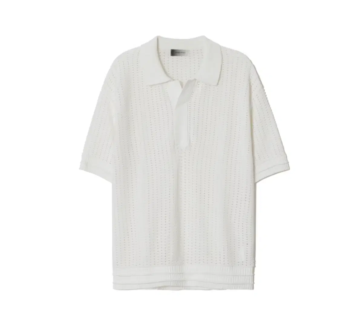 Maison Margiela Open Collar Half Shirt Short Sleeve Polo L