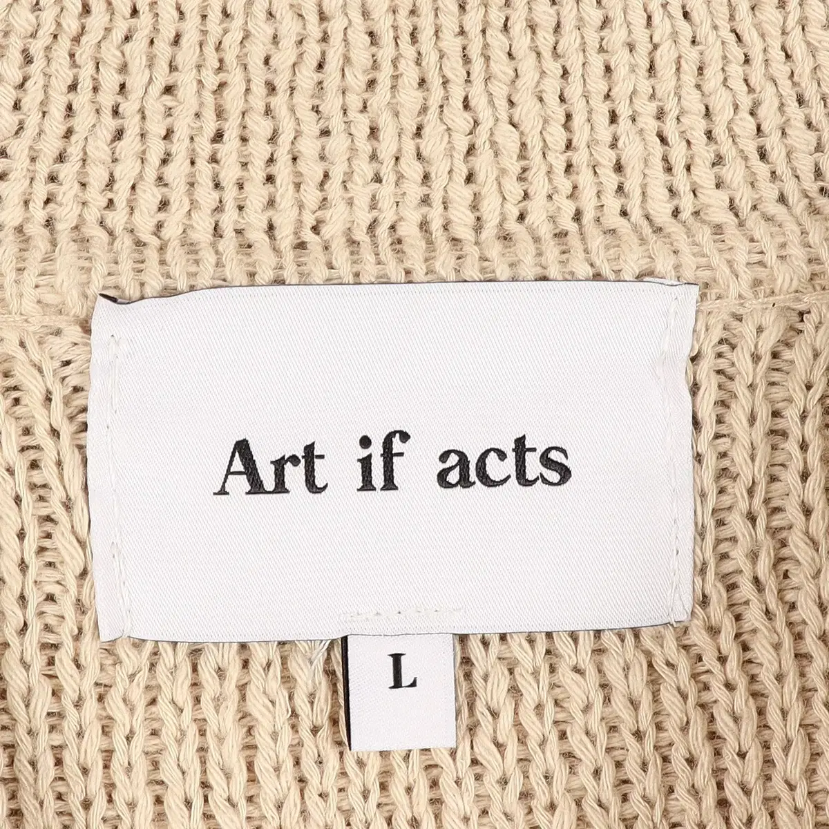 아트이프액츠 ART IF ACTS 가디건 L