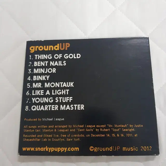 Snarky Puppy 스나키퍼피 Ground UP 음반