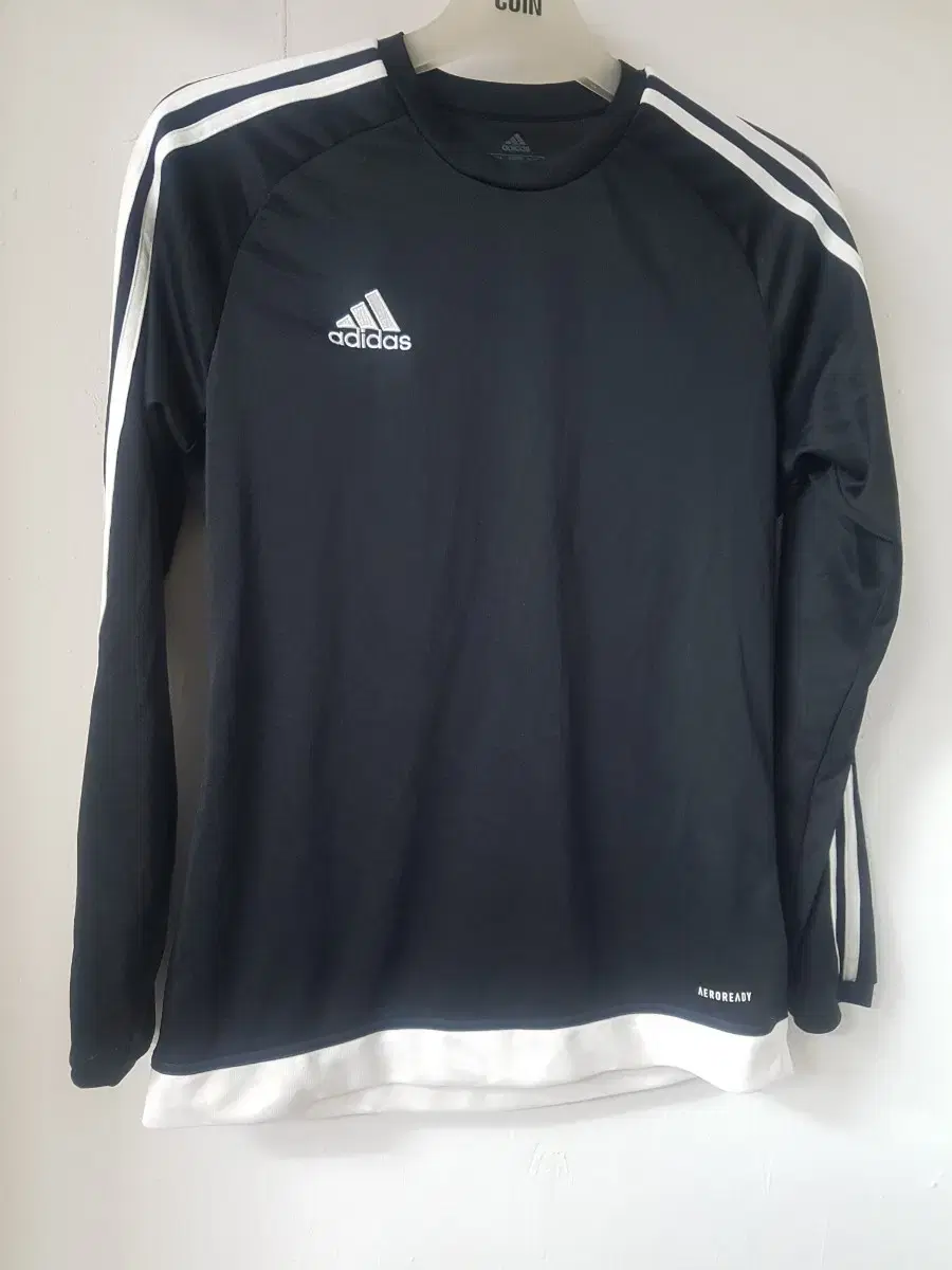 adidas Black Long Sleeve Tee size L