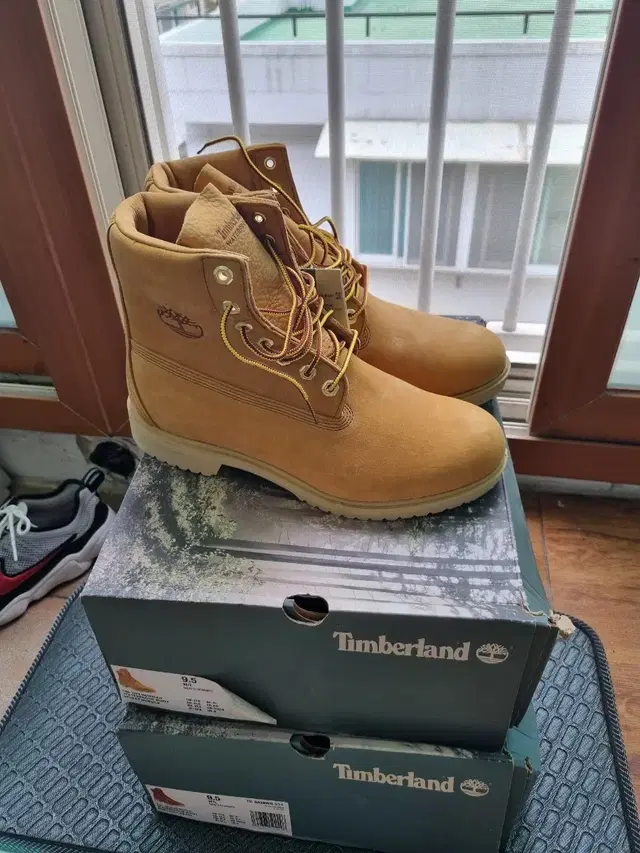 팀버랜드 뉴맨 워터프루프 부츠 Wheat Nubuck