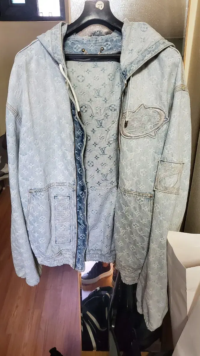 Louis Vuitton x NBA Collaboration Denim Jacket