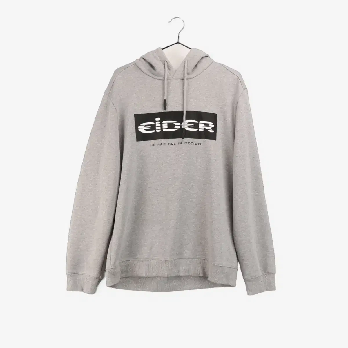 [M]Ider Gray Logo Hoodie(SW2324)