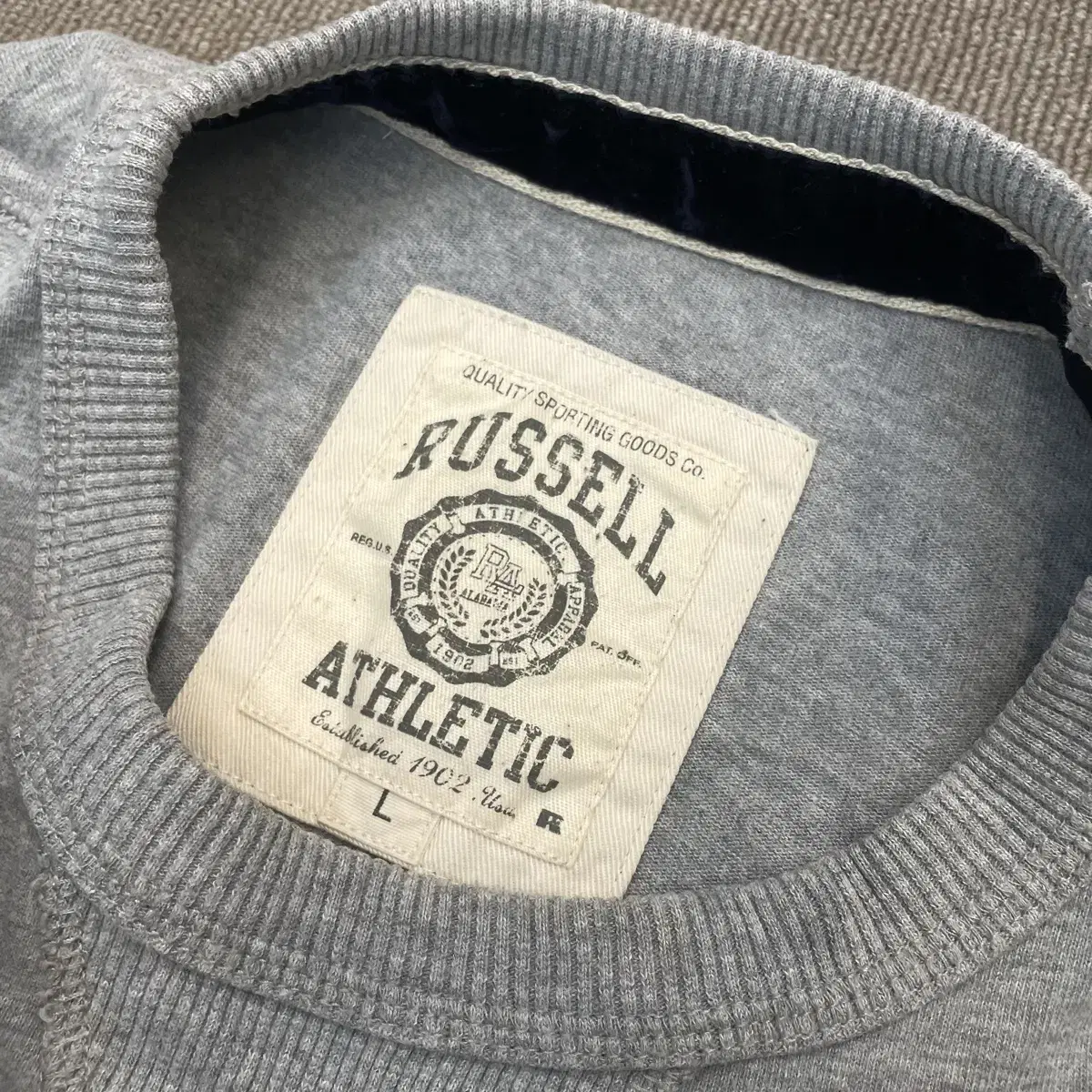 RUSSELL ATHLETIC 러셀 롱슬리브 L