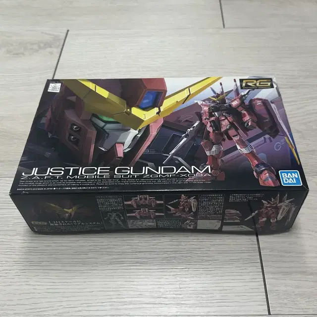 (새제품) RG Justice Gundam 건담 프라모델 ZGMF-X09