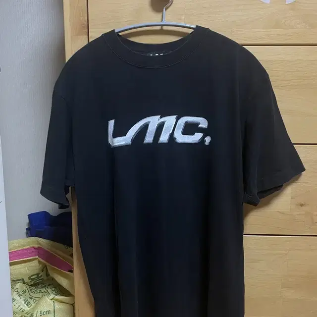 (s) LMC 크롬로고 반팔 블랙