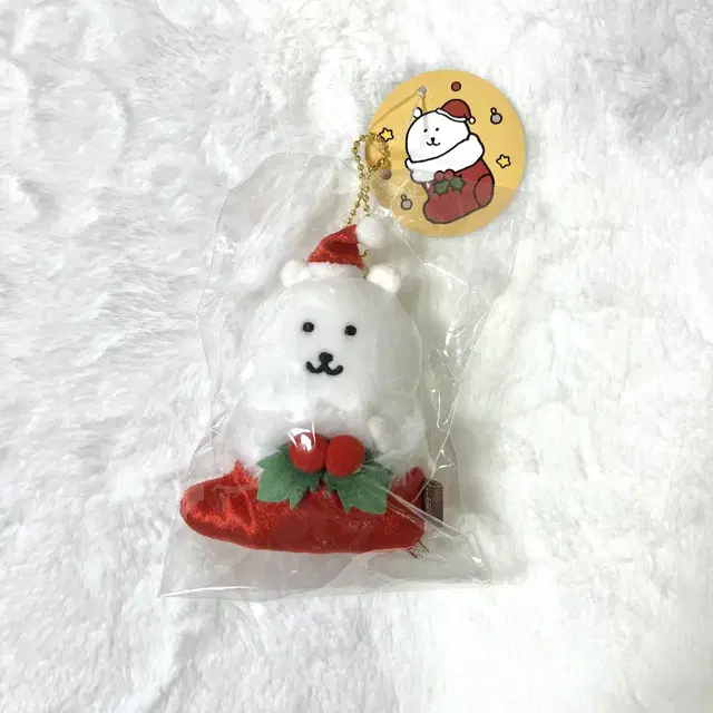 크리스마스 농담곰 산타 양말 오너먼트 마스코트