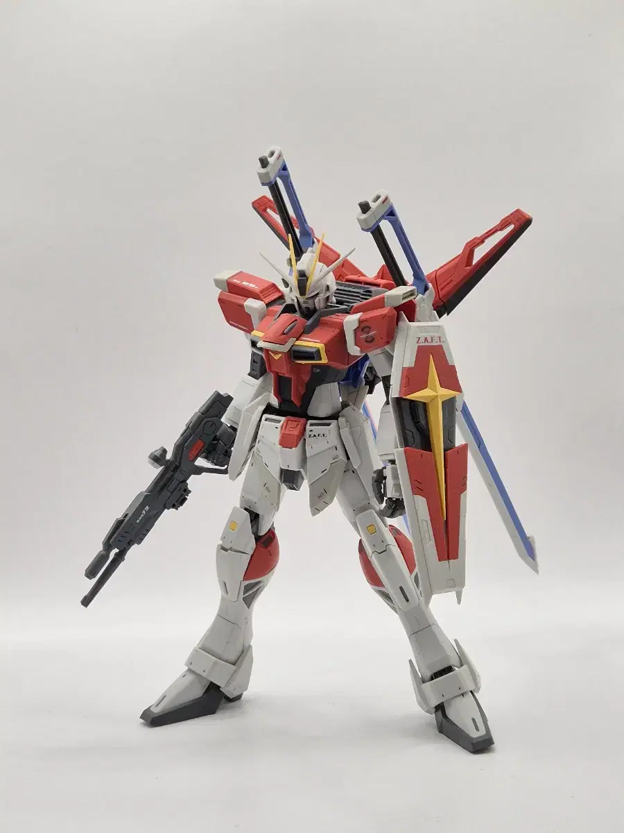 MG Matte Finish Sword Impulse Seed Gundam Vahn Resin Statue