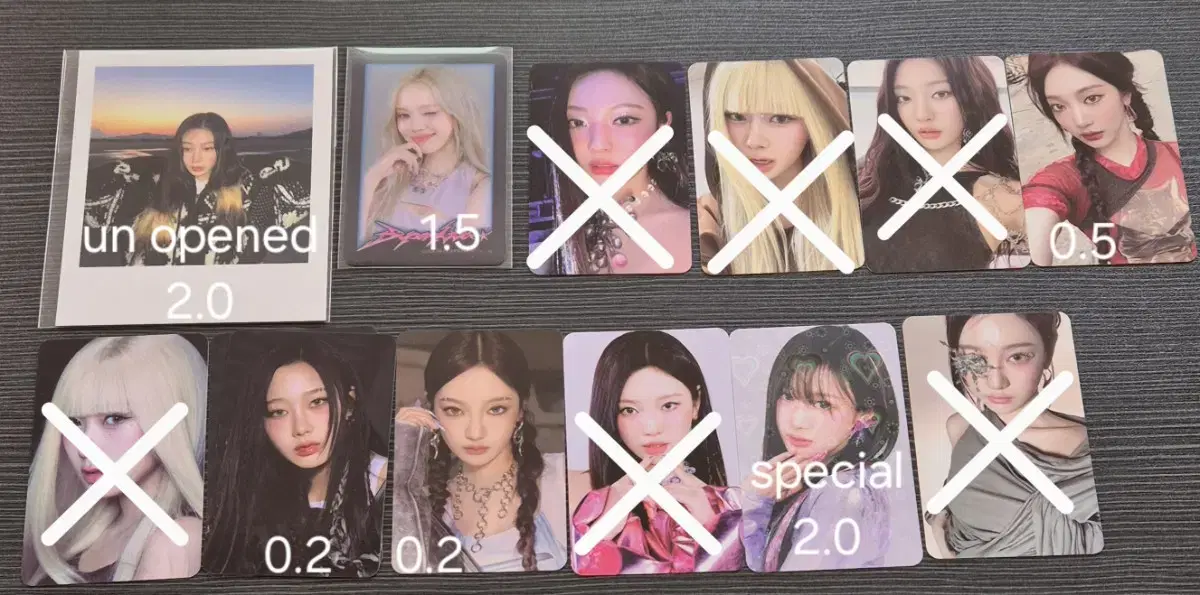 Aespa pop up lenticular 10만원 pola special tc photocard Sell