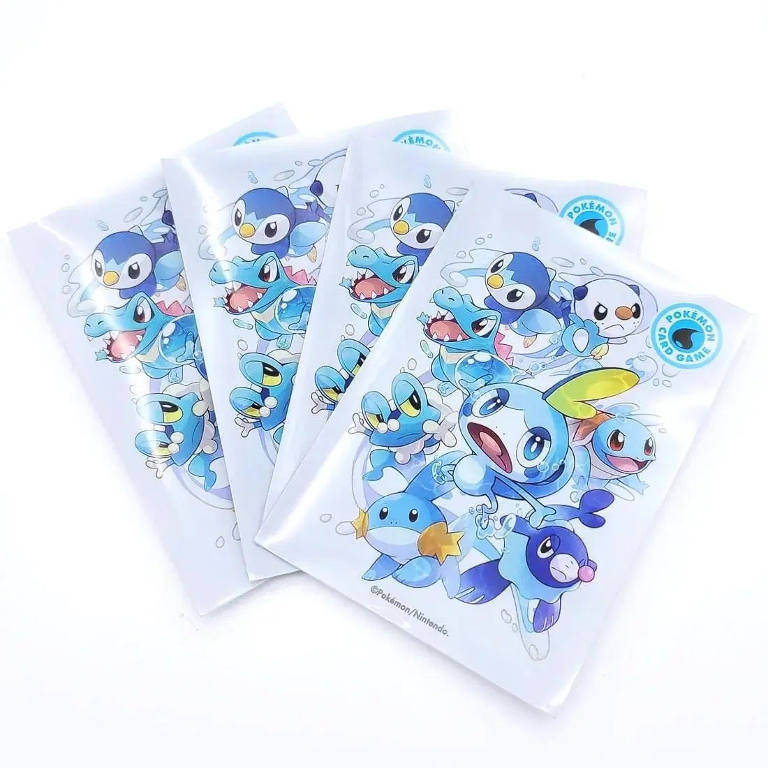 [New] Pokémon Card Sleeves (Water Type 2|Water, Spinach, Twisty, Water-type)