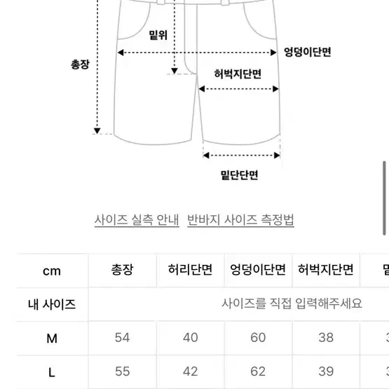 로파이 카고 쇼츠 L