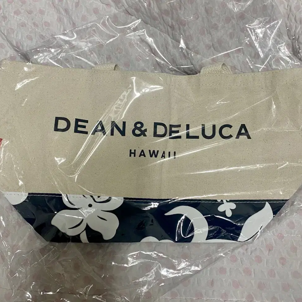 [새상품]DEAN& DELUCA 딘앤델루카 하와이 캔버스 에코백S