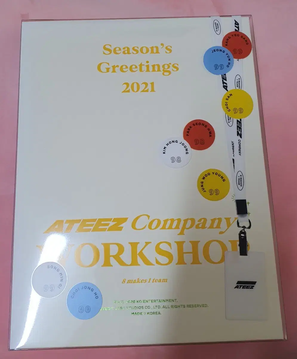 ateez 2021 season's greetings seasons greetings (full configuration)