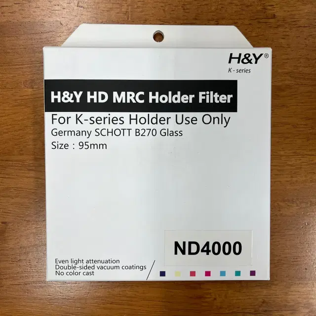 HNY 사각필터 HD MRC ND4000 95mm [K-Holder]