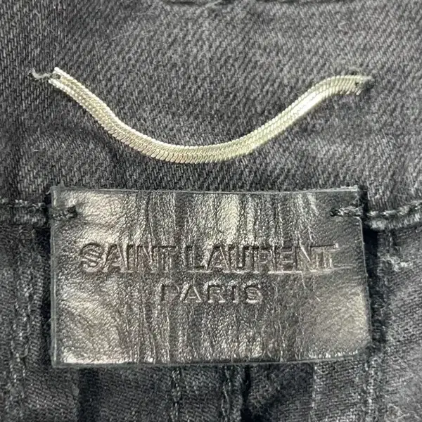 SaintLaurent 생로랑 블랙진 팬츠 30/빈티지홍