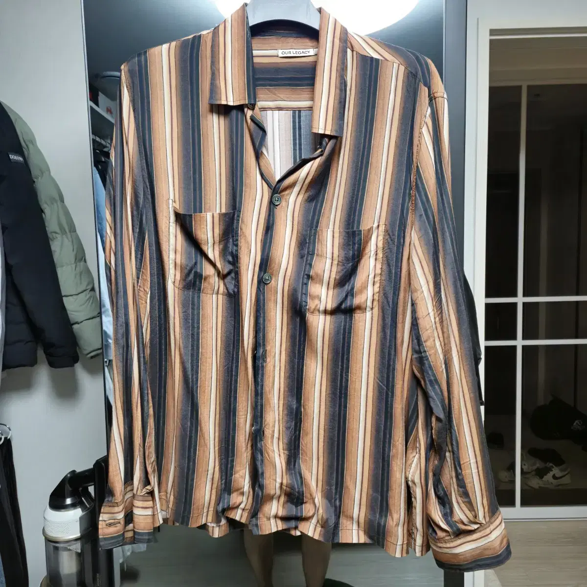 Haregashi Striped Shirt 50 sells