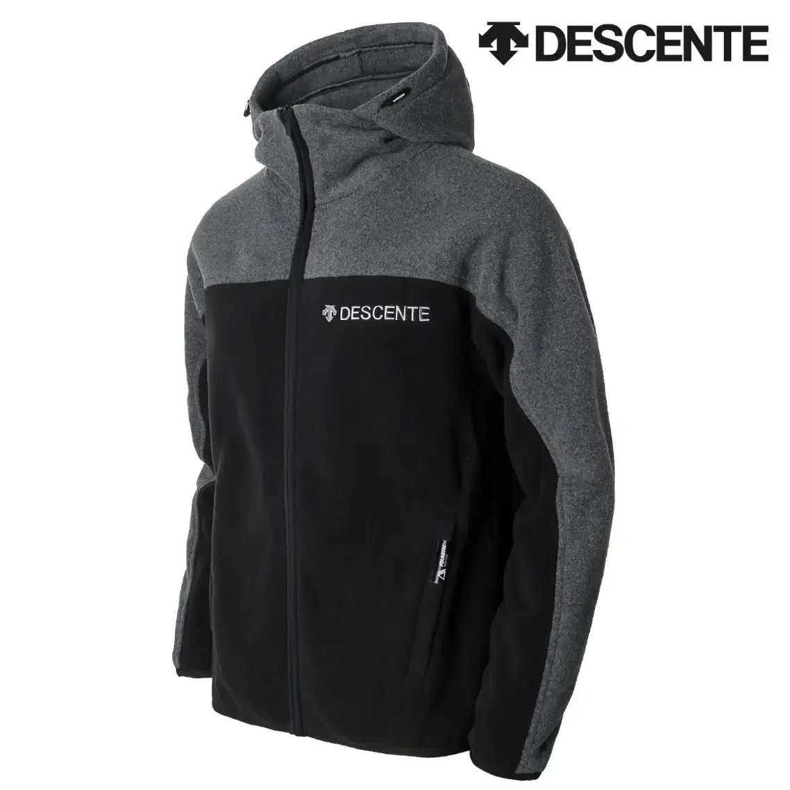 [ L ] Descente 데상트 배색 후리스 집업 자켓