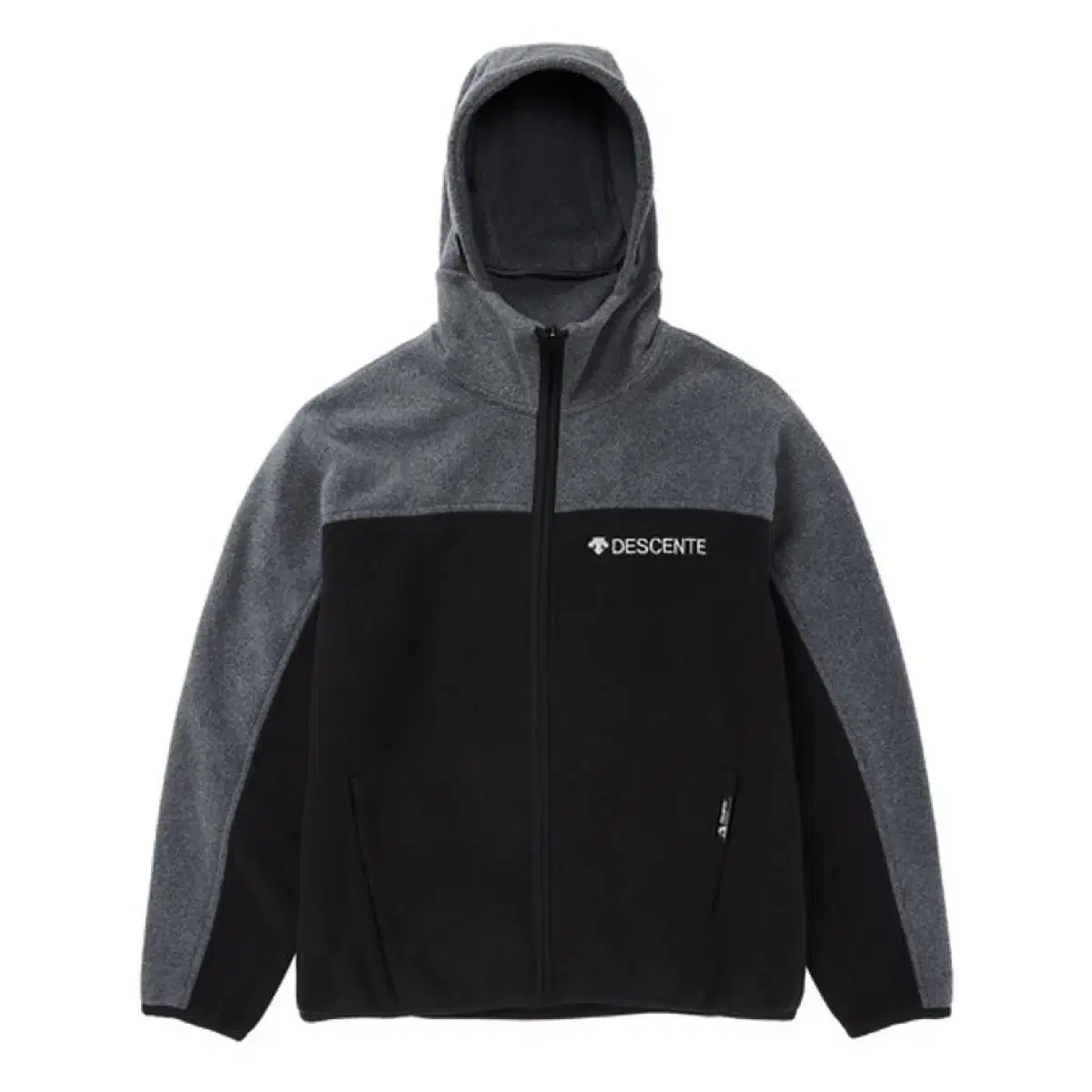 [ L ] Descente 데상트 배색 후리스 집업 자켓