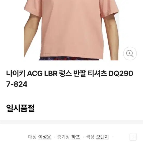 나이키 ACG 반팔티