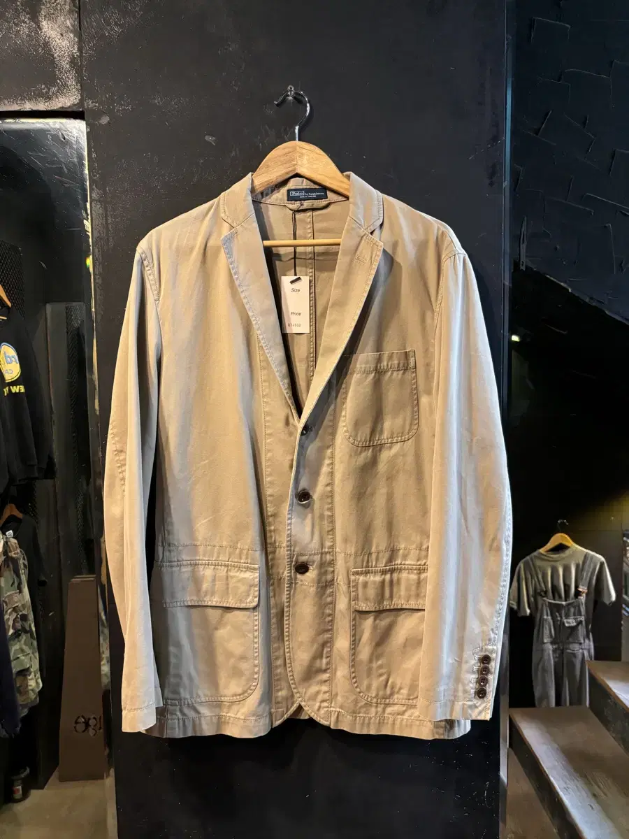 90s Polo Ralph Lauren Cotton Blazer Jacket (H4172)