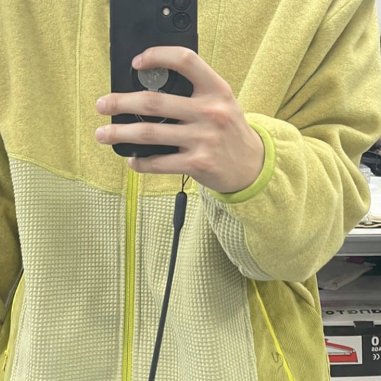 (2SIZE) XLIM EP.4 01 FLEECE JACKET LEMON