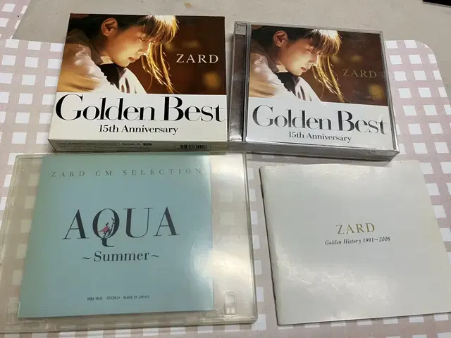 ZARD 자드 골든베스트 한정반(아쿠아 썸머)cd음반