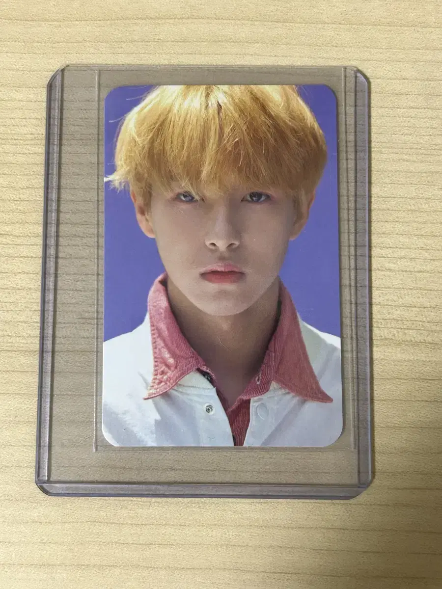 NCT renjun passport pantone photocard takpo