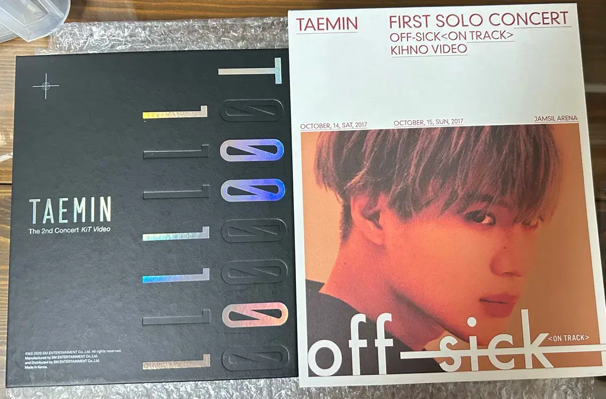 (일괄)샤이니 태민 옵식 티엠아 콘서트 키노 OFF SICK TMI