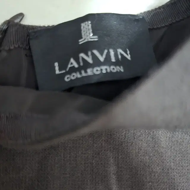 LANVIN 랑방 컬렉션 모 춘추 롱원피스