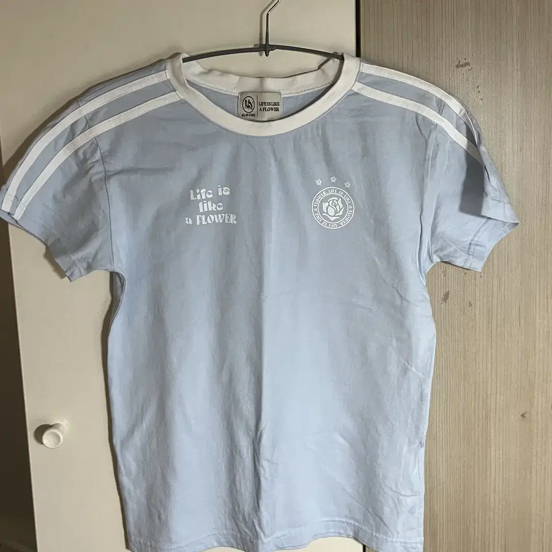 W LLF UNIFORM S/S TEE(SKY BLUE)