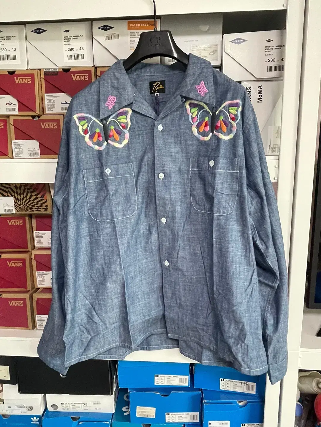 L) Needles Chambray Shirt