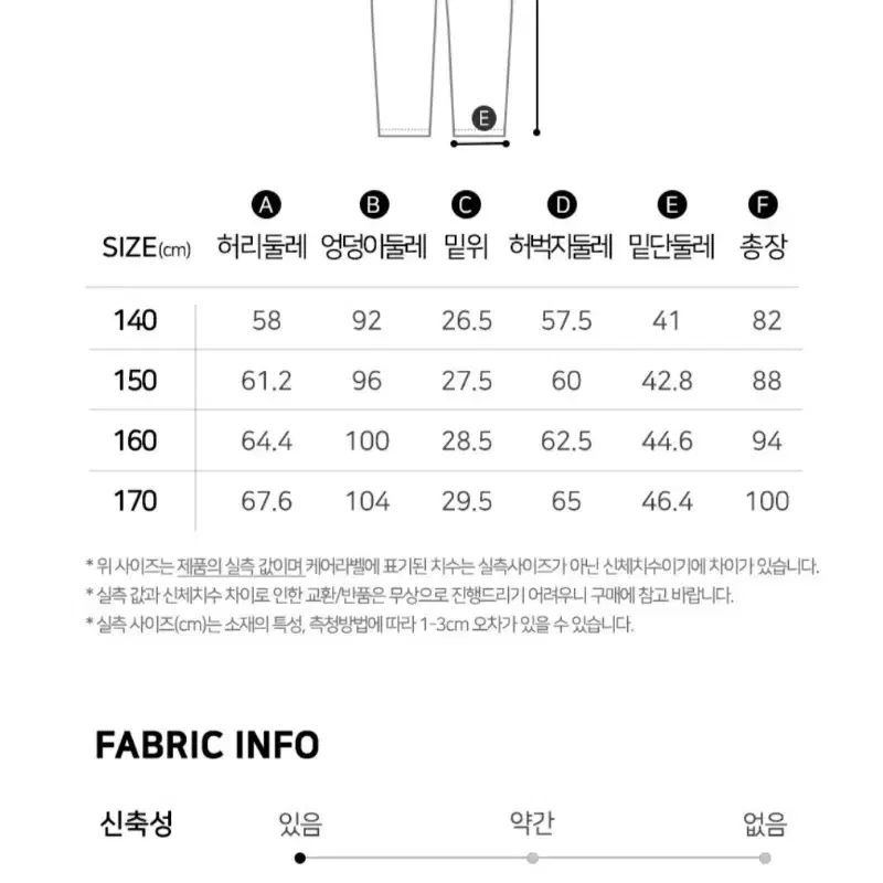 새상품)행텐틴즈 여아 여름 조거팬츠  150