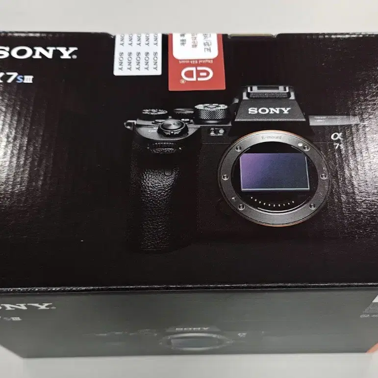 SONY 알파 A7S III 소니 풀프레임미러리스 A7S3 미개봉