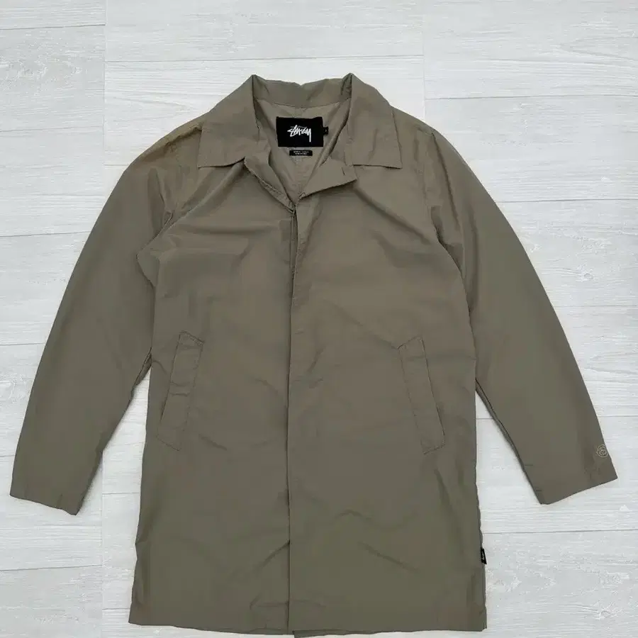 스투시 STUSSY NYLON TRENCH COAT(S)