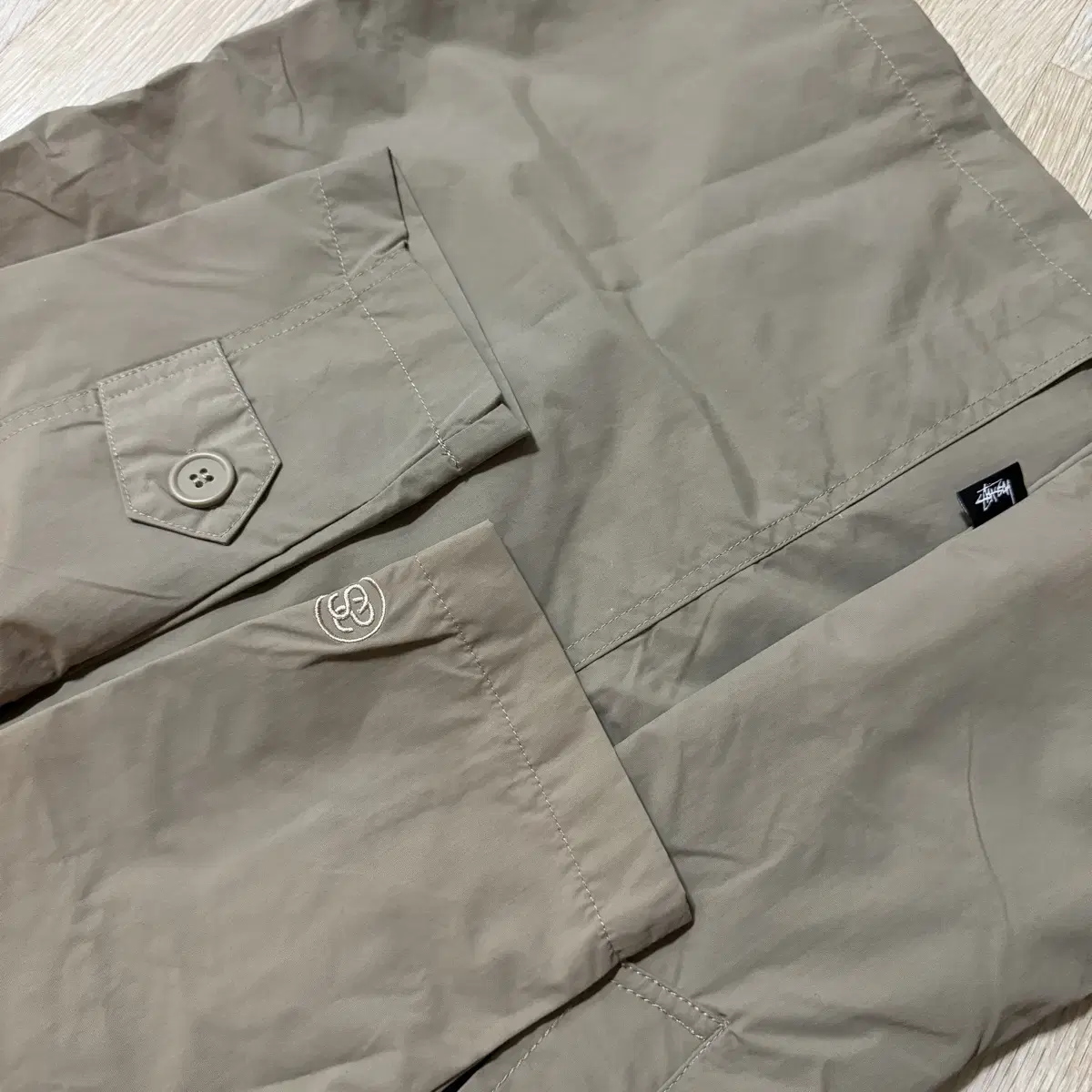 스투시 STUSSY NYLON TRENCH COAT(S)