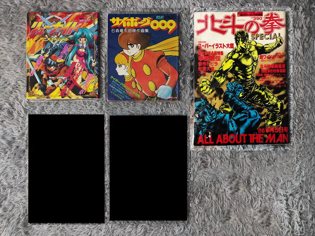 Fist of the North Star, Cyborg 009, Eight Man, Ryunite Artbook