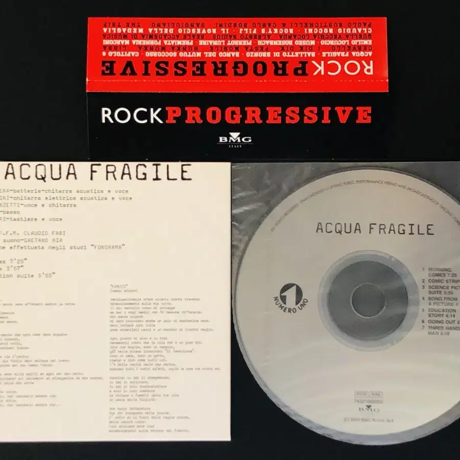 [CD중고 미니] 아쿠아 프라질레 (Acqua Fragile)