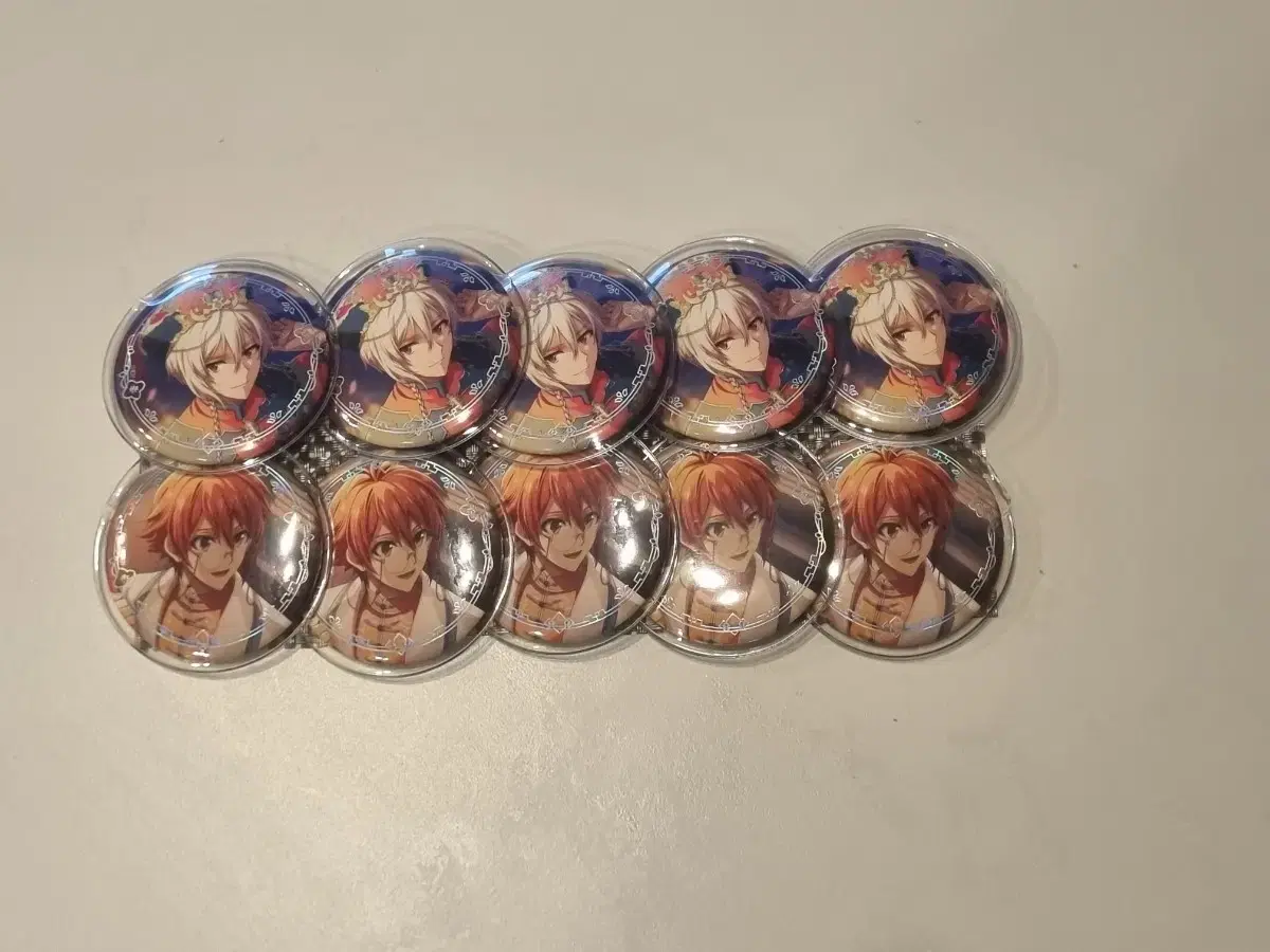 Ainana Polarized Ling Ling Yun Ten & Riku Can Badges in Bulk