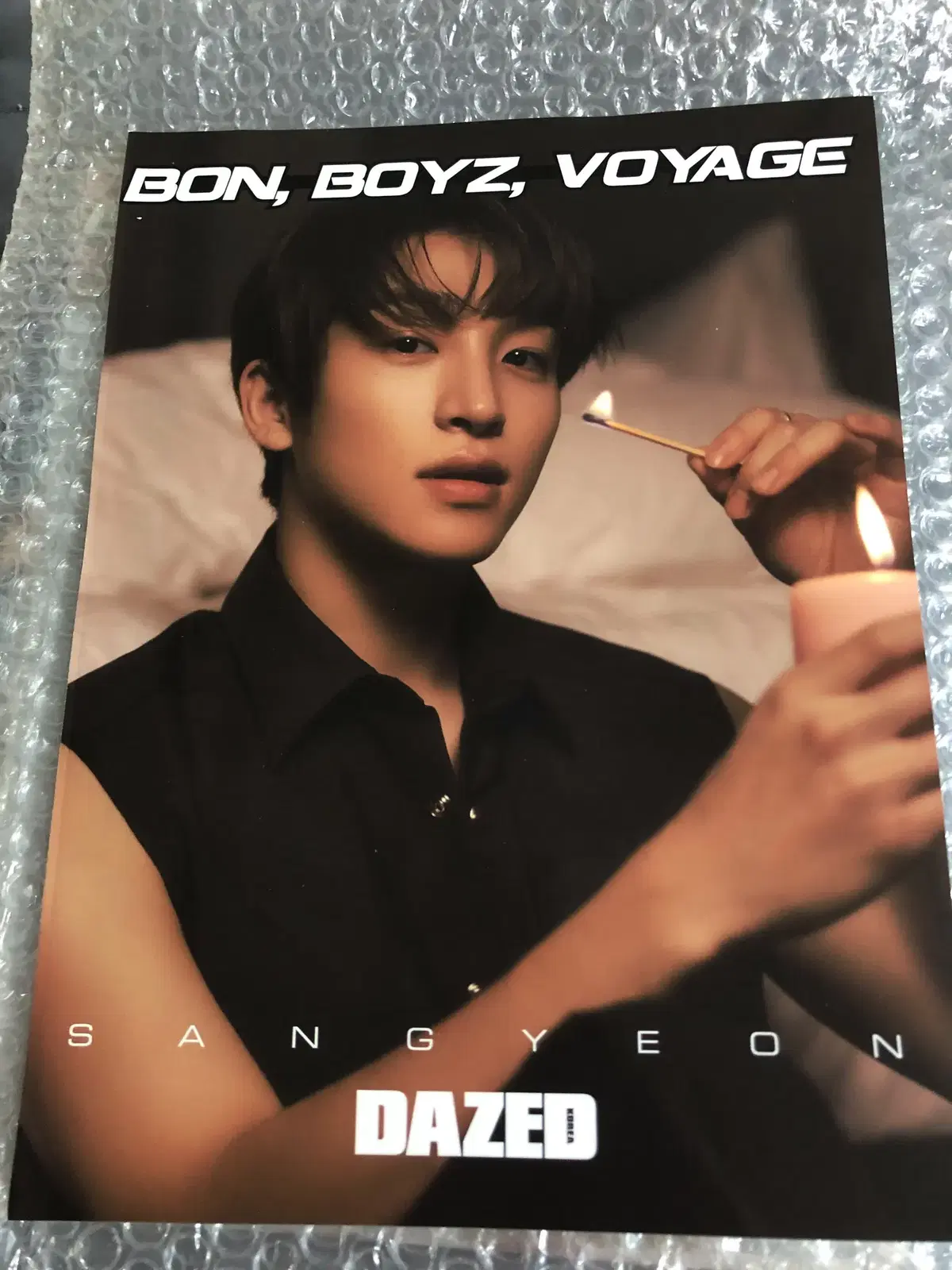 Personalized Cut Buncheol) the boyz Daysd 3rd anniversary photo photobook sangyeon jacob