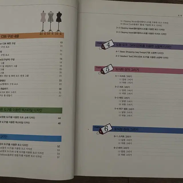 일러스트 포토샵 학습 서적 참고서 컴퓨터 패션디자인 새제품